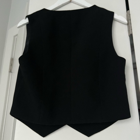 DISSH BLACK VEST WAISTCOAT - Picture 6 of 9